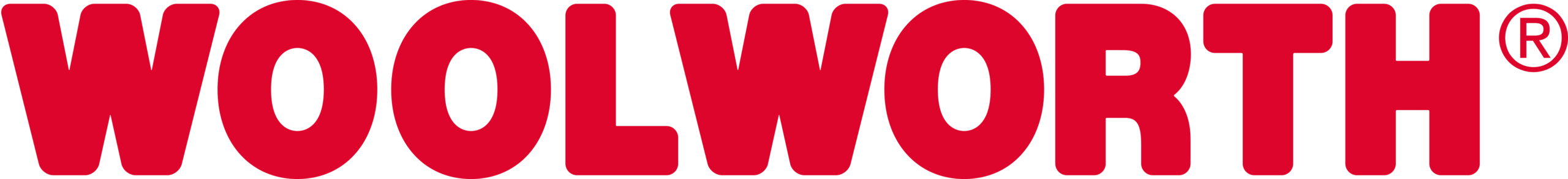 1901 Woolworth Logo - RGB 221-5-43